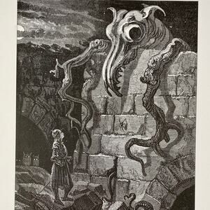 Dore, Gnarled Monster, Roland's Descent, Croquemitaine, Print, ~ 240707-WH 292